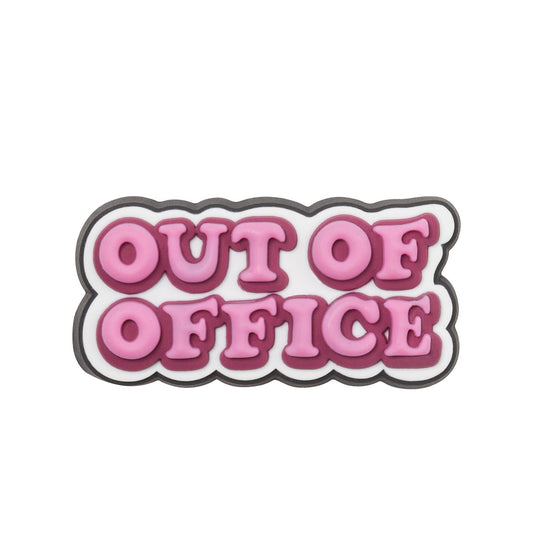 Jibbitz™ Charm Sayings Out Of Office