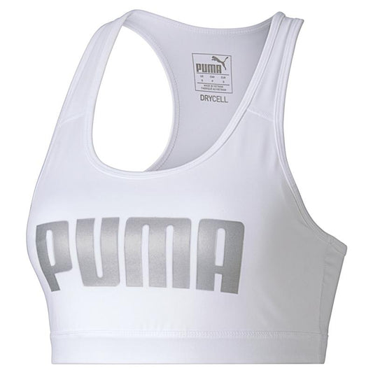 Áo Bra thể thao nữ PUMA APP 4Keeps Bra PM Puma White-Metallic Silver