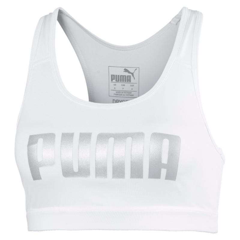 Áo Bra thể thao nữ PUMA APP 4Keeps Bra PM Puma White-Metallic Silver