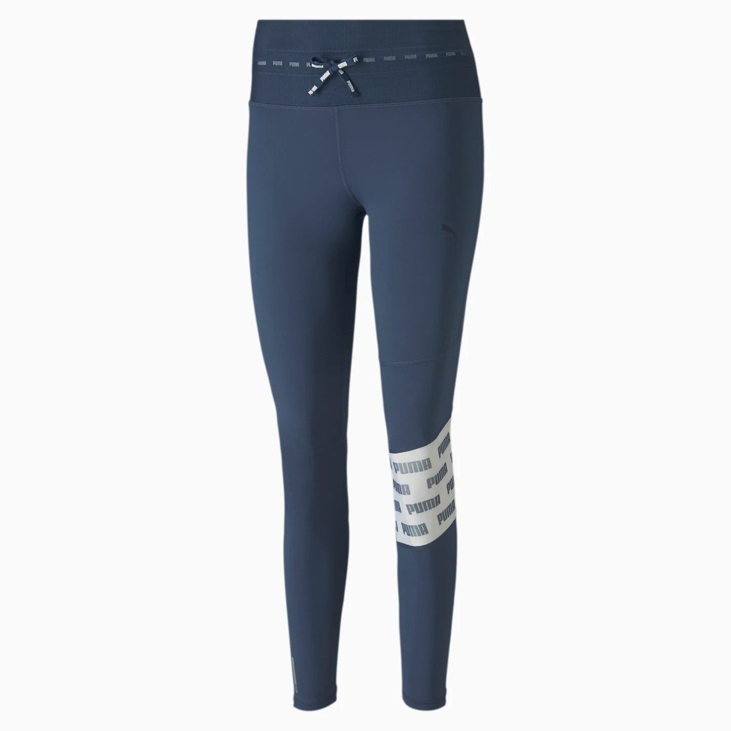 Quần ôm dài thể thao nữ PUMA Feel It Mesh 7 8 Tight Dark Denim