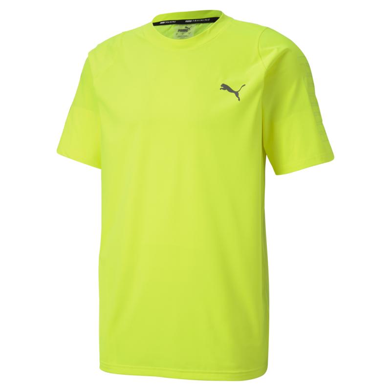 Áo tay ngắn nam PUMA AP Power Thermo R+ Tee Yellow Alert