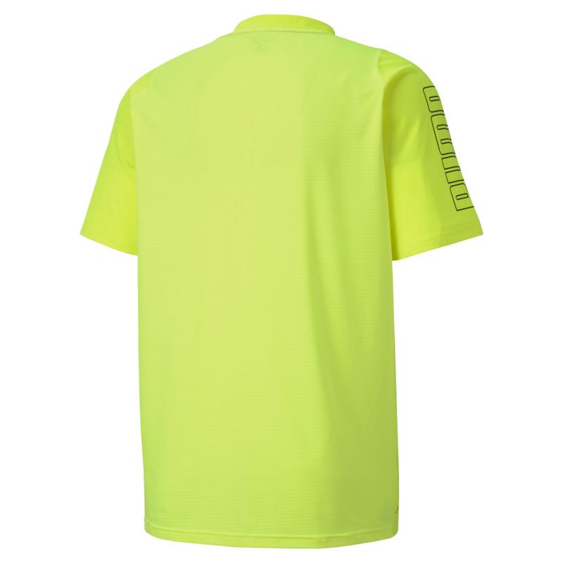 Áo tay ngắn nam PUMA AP Power Thermo R+ Tee Yellow Alert