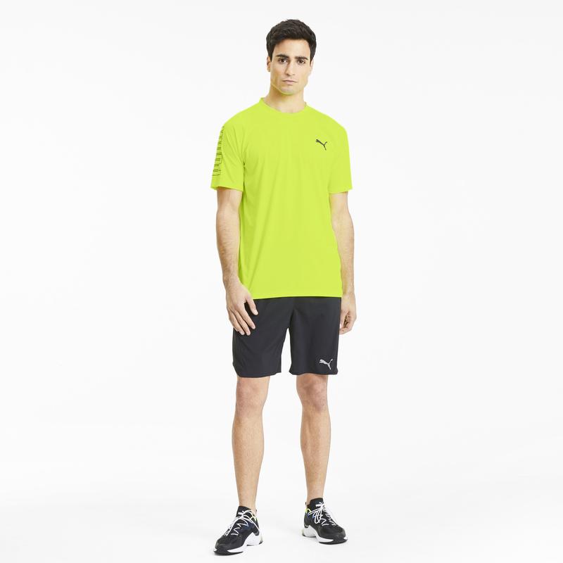 Áo tay ngắn nam PUMA AP Power Thermo R+ Tee Yellow Alert