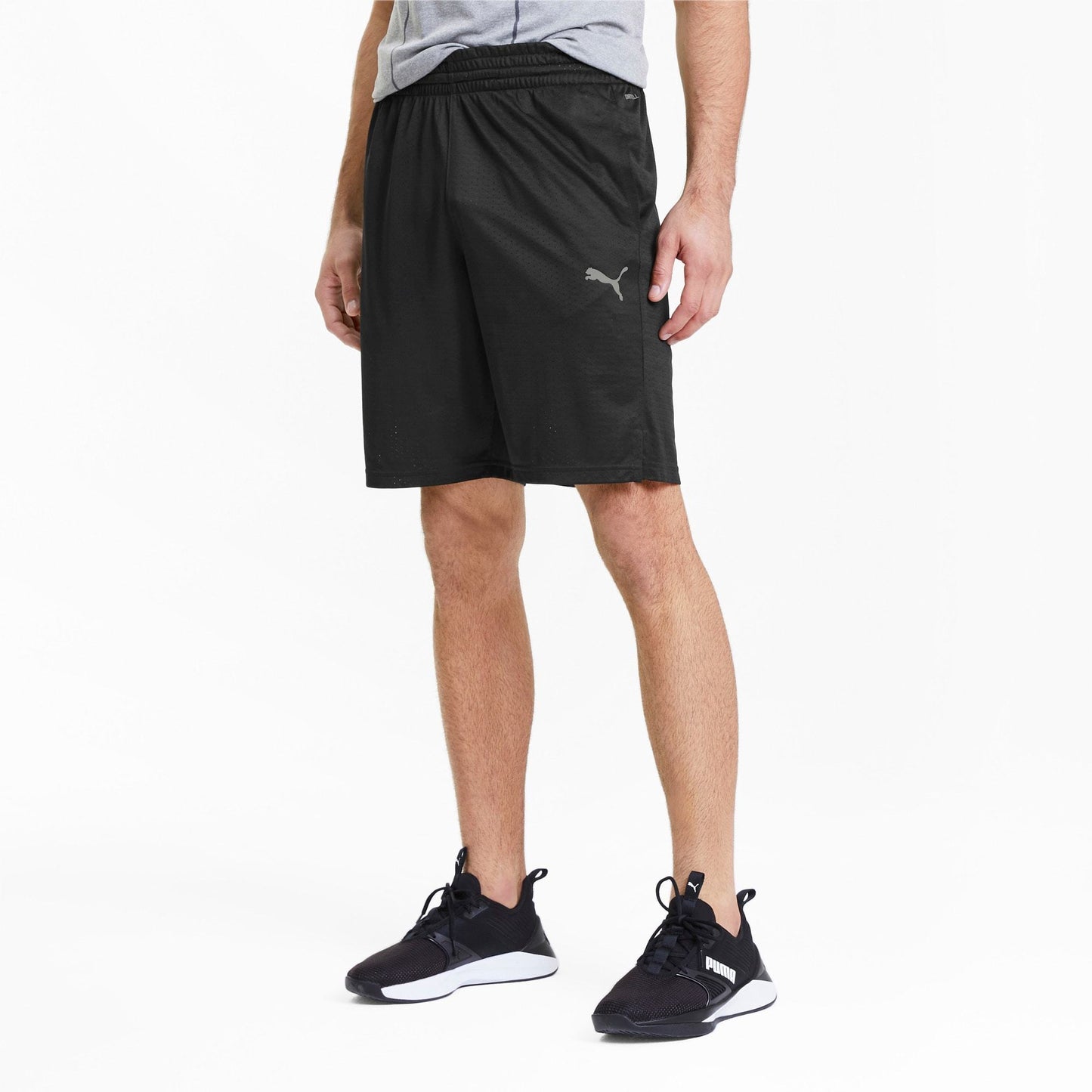 Quần ngắn nam Puma Reactive Knit Short Puma Black