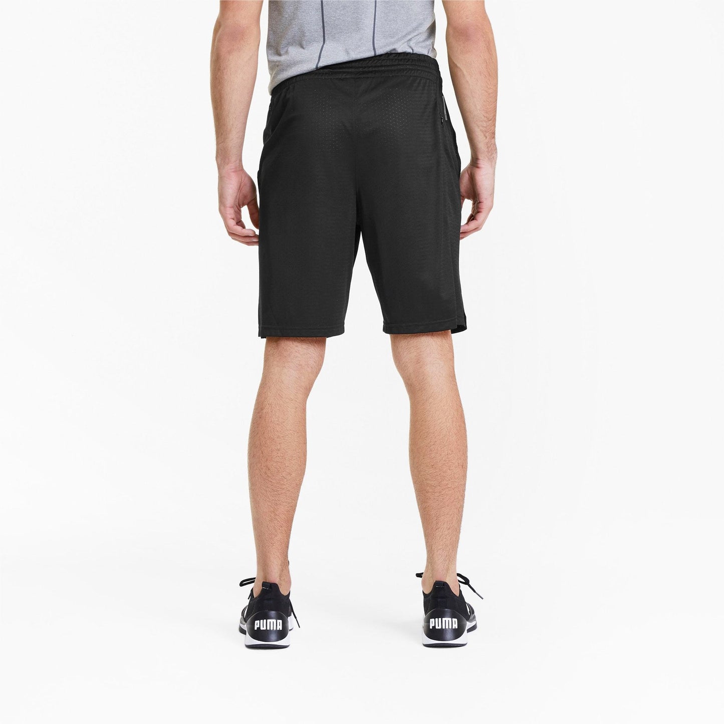 Quần ngắn nam Puma Reactive Knit Short Puma Black