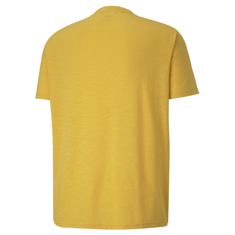 Áo tay ngắn nam Puma APP PUMA Slogan Tee Golden Rod