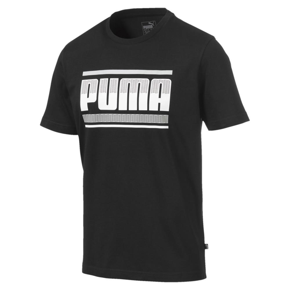 Áo tay ngắn nam PUMA Apparel PUMA Graphic Puma Black