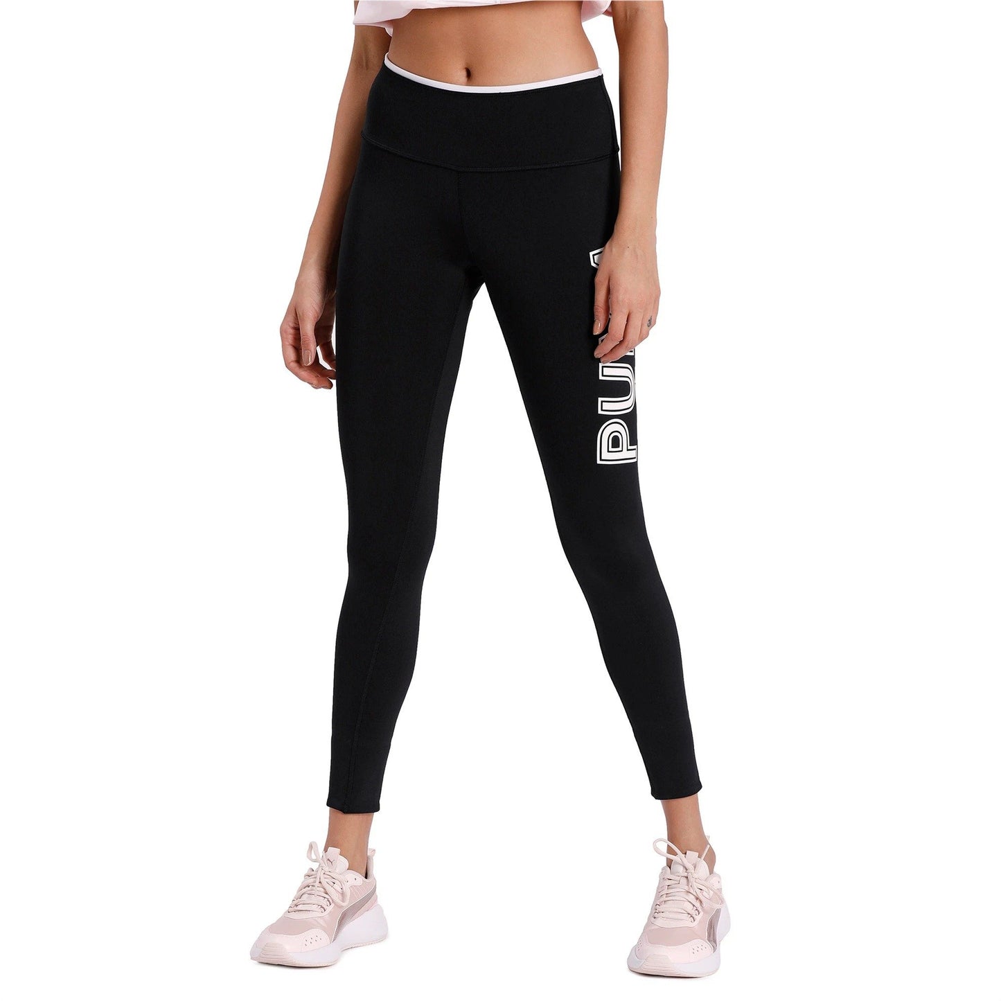 Quần ôm dài thể thao nữ PUMA Modern Sports Fold up Legging Puma Black