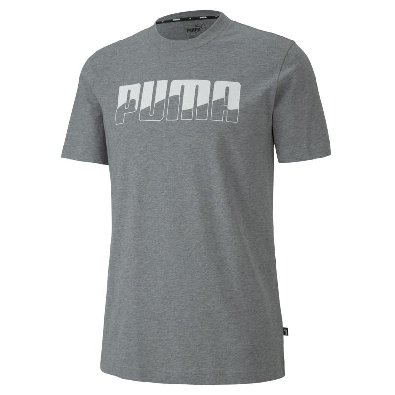 Áo tay ngắn nam Puma APP REBEL Bold Tee Medium Gray Heather