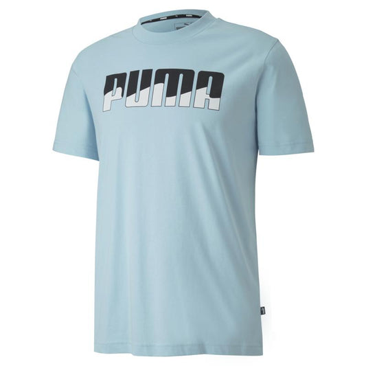 Áo tay ngắn nam Puma APP REBEL Bold Tee Aquamarine