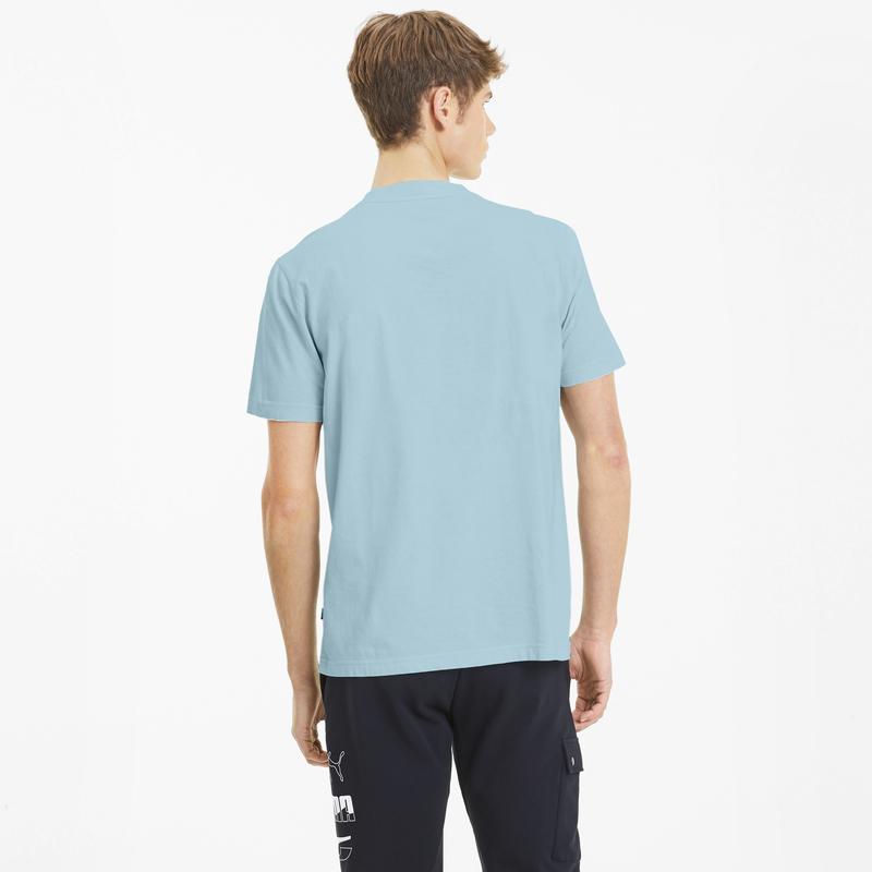 Áo tay ngắn nam Puma APP REBEL Bold Tee Aquamarine