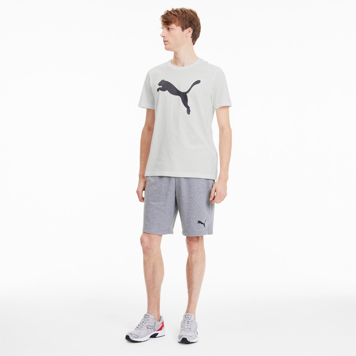 Áo tay ngắn nam Puma ACTIVE KA Tee Puma White-Cat