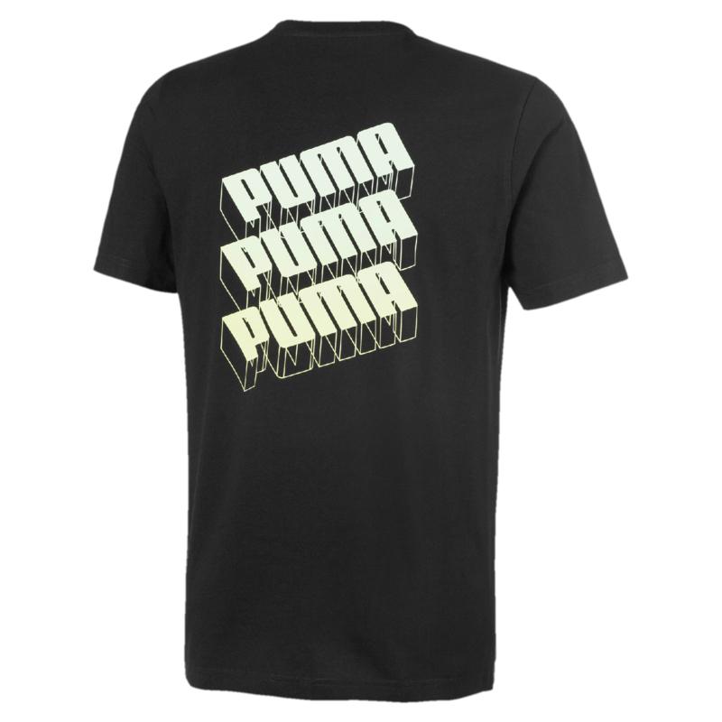 Áo tay ngắn nam Puma 3D PUMA Graphic Tee Puma Black