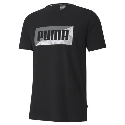 Áo tay ngắn nam Puma APP SUMMER PRINT Graphic Tee Cotton Black