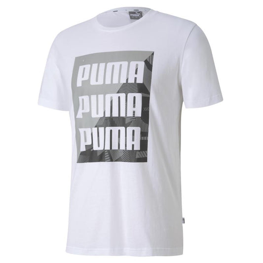 Áo tay ngắn nam Puma APP SUMMER PRINT Graphic Tee Puma White