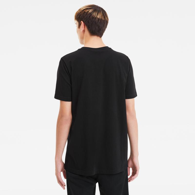 Áo tay ngắn nam PUMA AP Logo Tee Logo Fill Puma Black