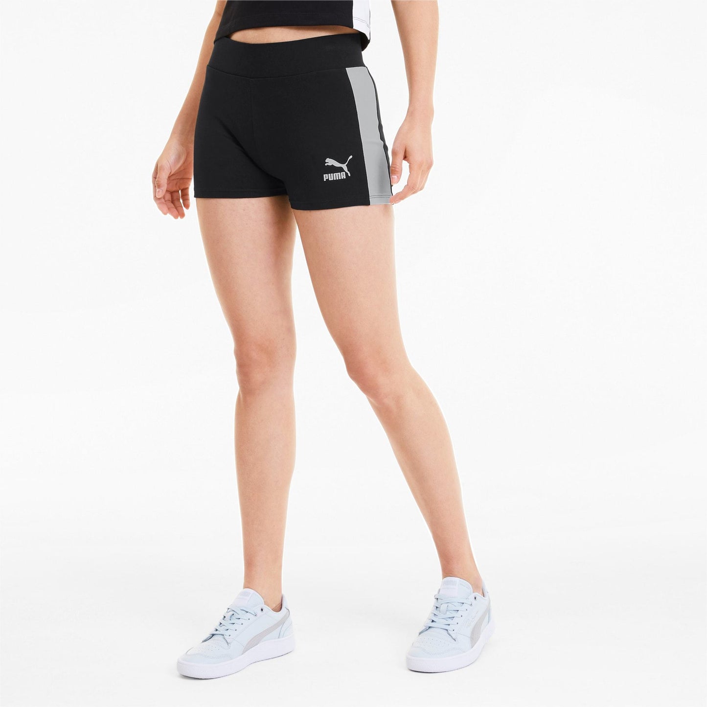 Quần ngắn thể thao nữ PUMA Classics Micro Shorts Cotton Black