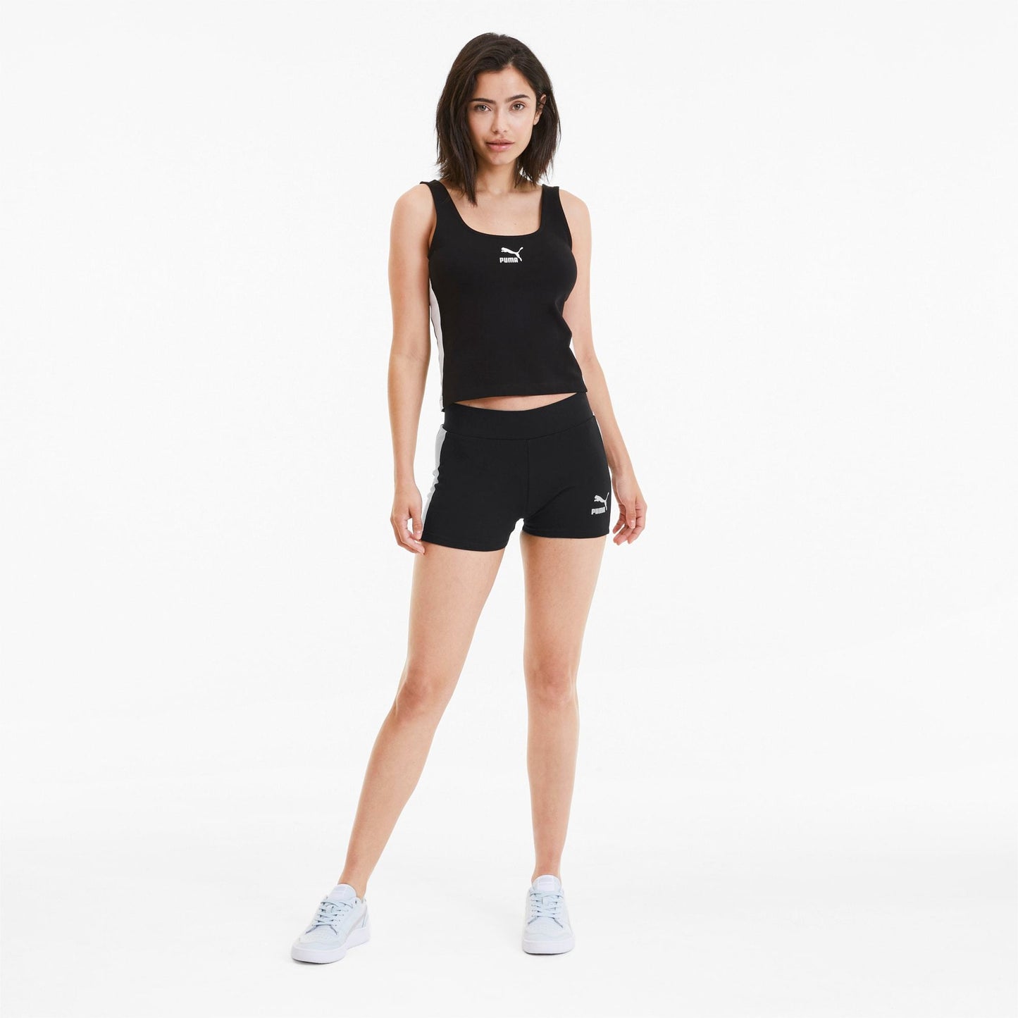 Quần ngắn thể thao nữ PUMA Classics Micro Shorts Cotton Black