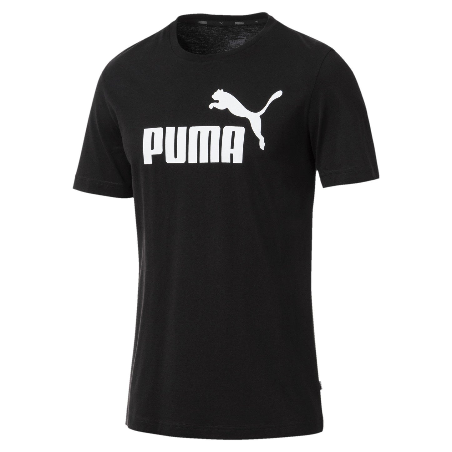 Áo tay ngắn nam PUMA Apparel ESS Logo Tee Cotton Black