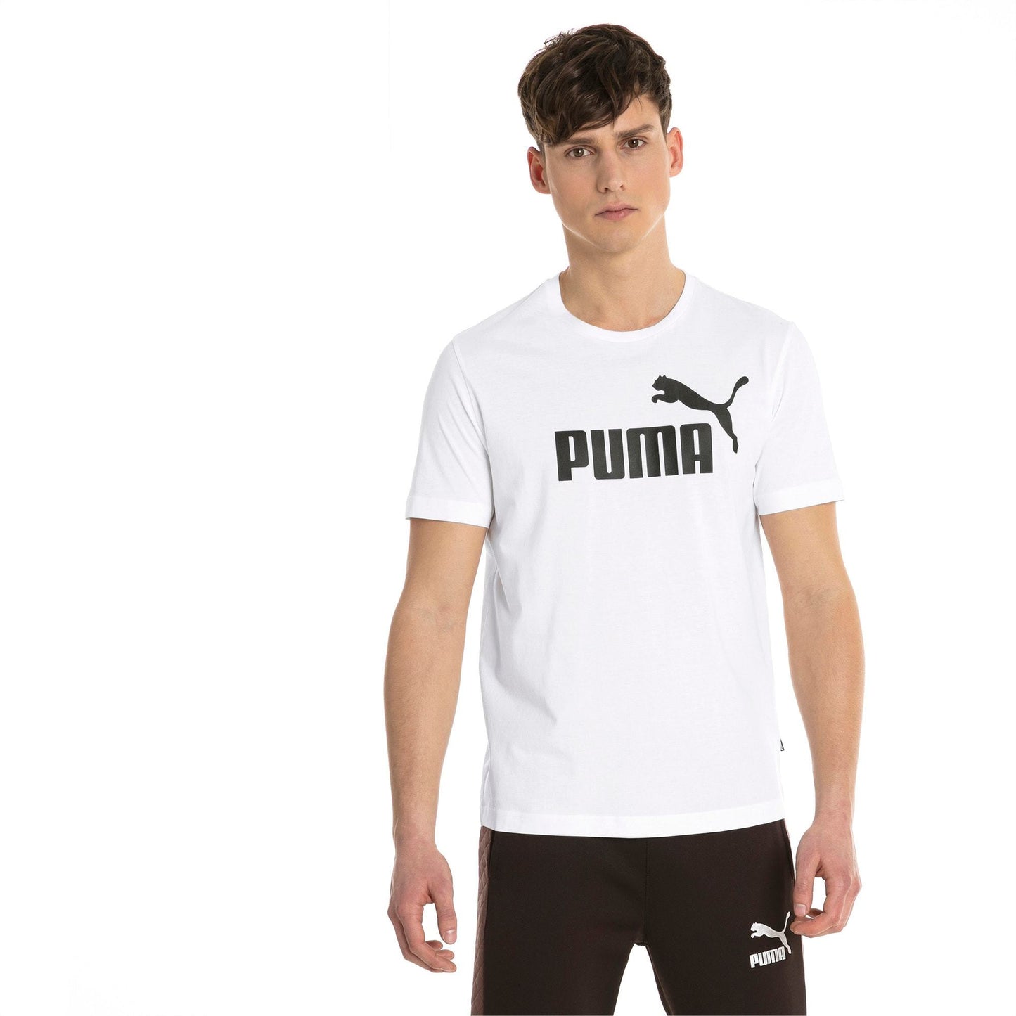 Áo tay ngắn nam PUMA Apparel ESS Logo Tee Puma nhite