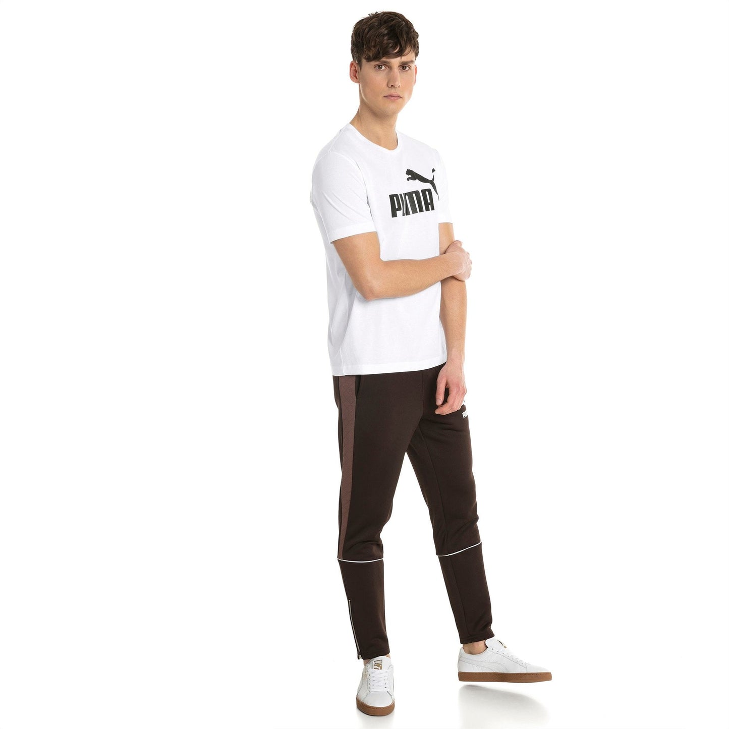 Áo tay ngắn nam PUMA Apparel ESS Logo Tee Puma nhite