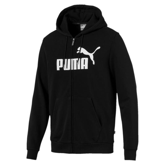 Áo khoác nam Puma ESS FZ Hoody TR Big Logo Puma Black