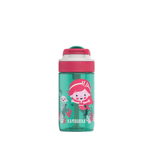 Bình nước Kambukka Lagoon 400ml Ocean Mermaid dành cho trẻ em